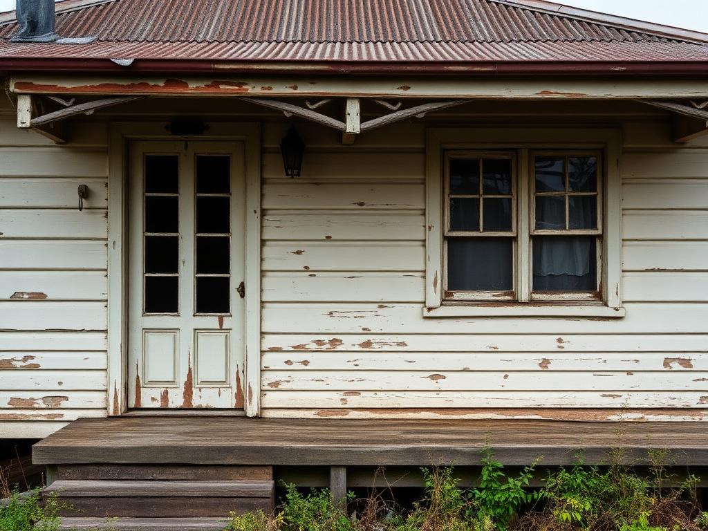 Exterior restoration before