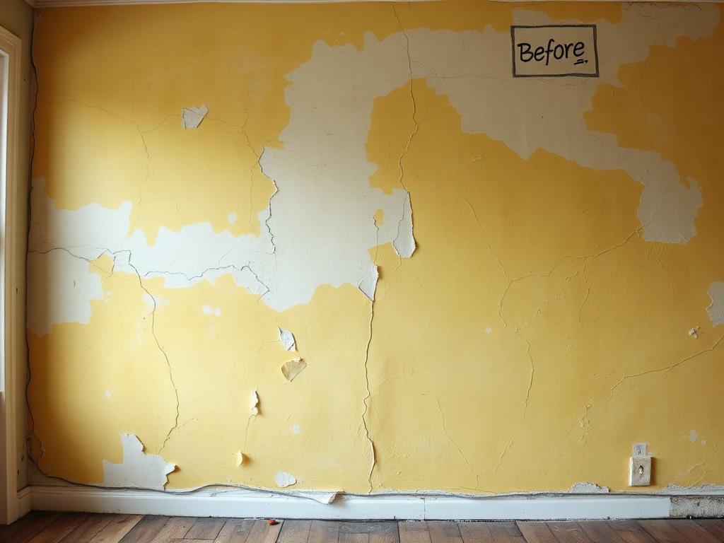 Interior repaint before