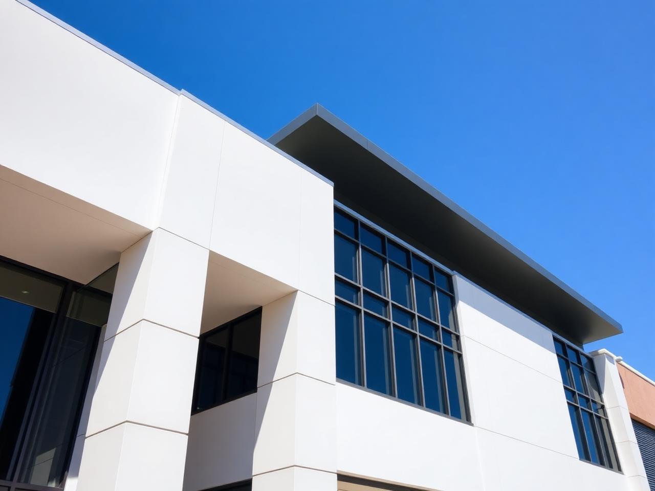 Commercial facade