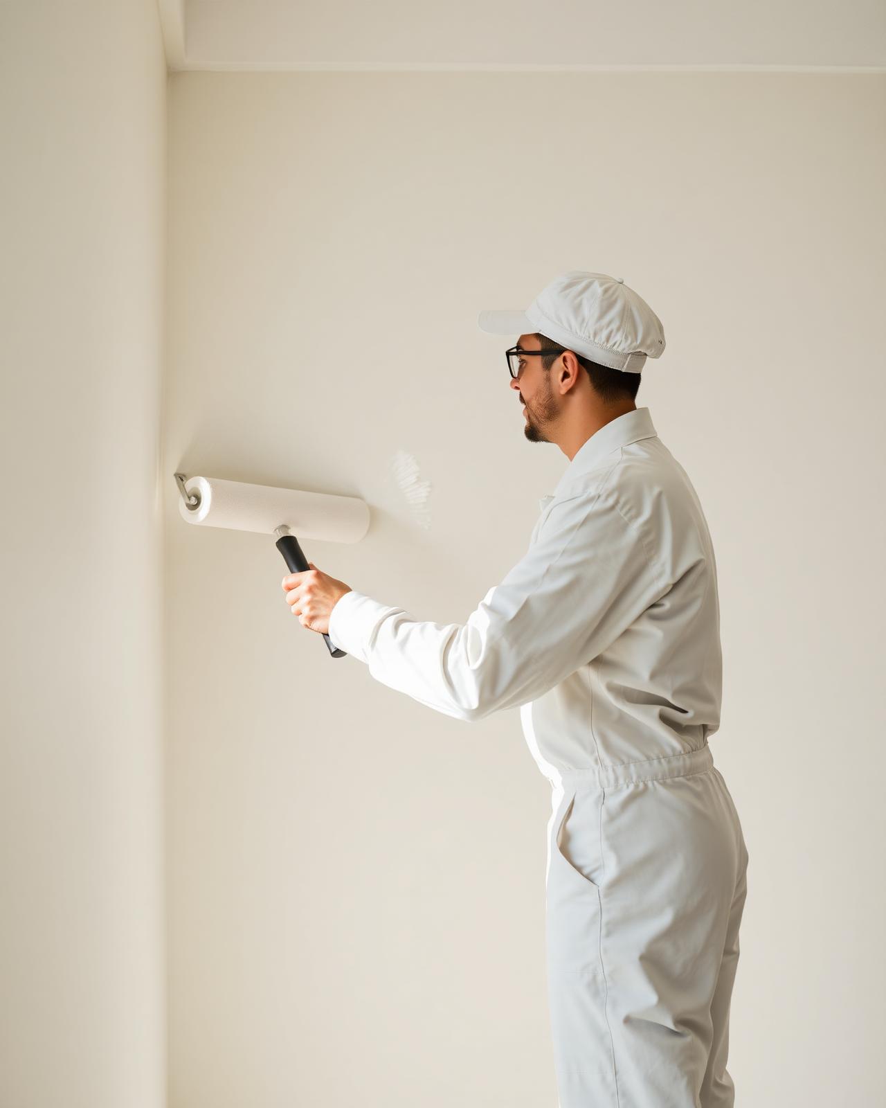 Crestcoat painter applying premium finish